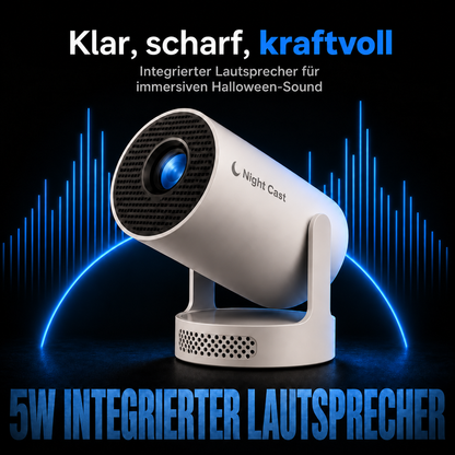NightCast – Halloween Fenster-Projektor
